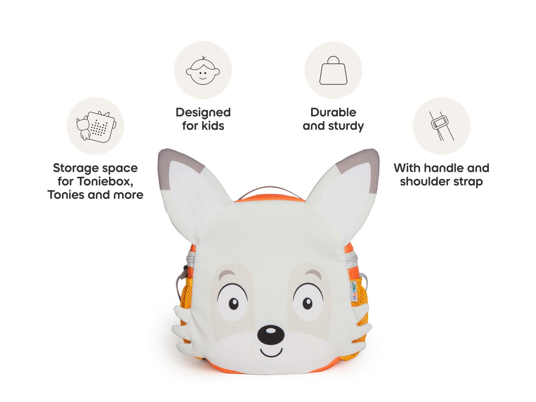 Character Bag for Toniebox - Lalalinos Akio - Image 4