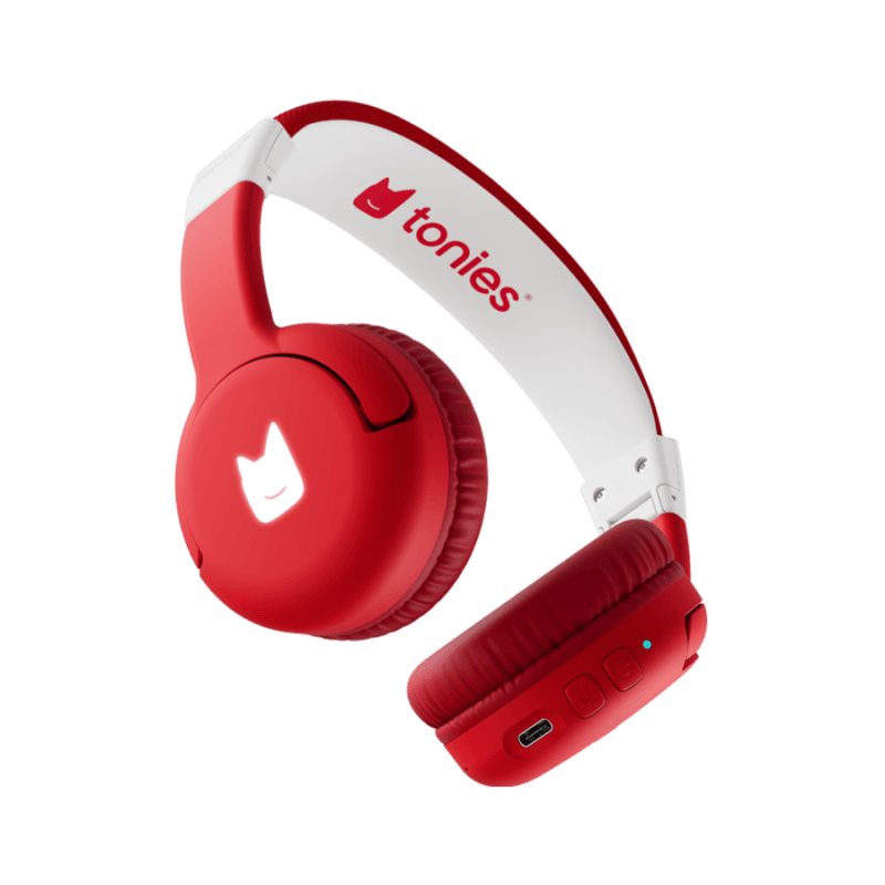 Bluetooth Headphones: Sunset Red - Image 8