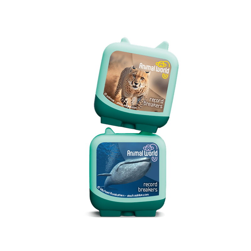 Animal World Cheetah and Blue Whale Clever Tonies - 2 Pack - Image 9