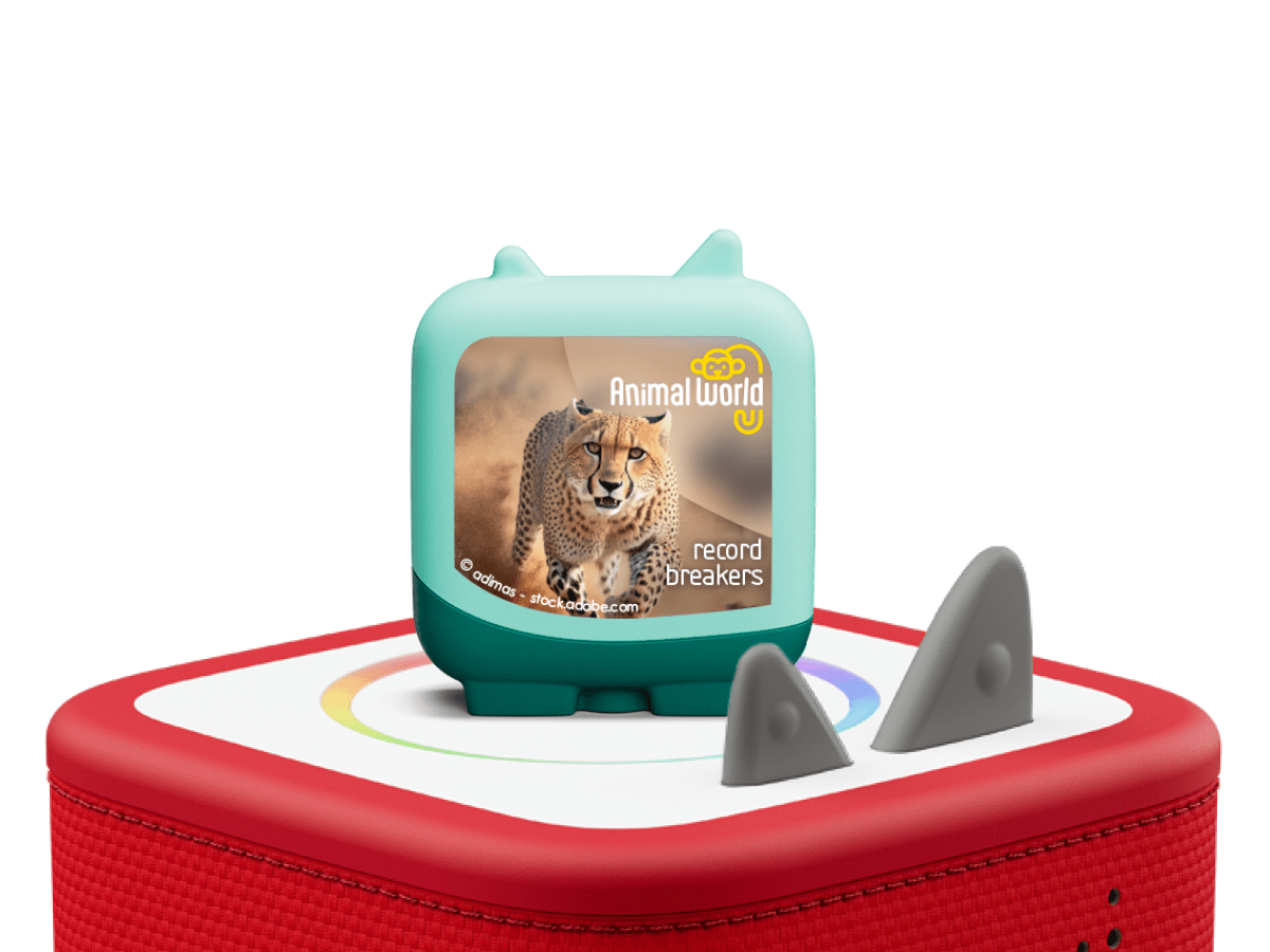 Animal World Cheetah and Blue Whale Clever Tonies - 2 Pack - Image 3