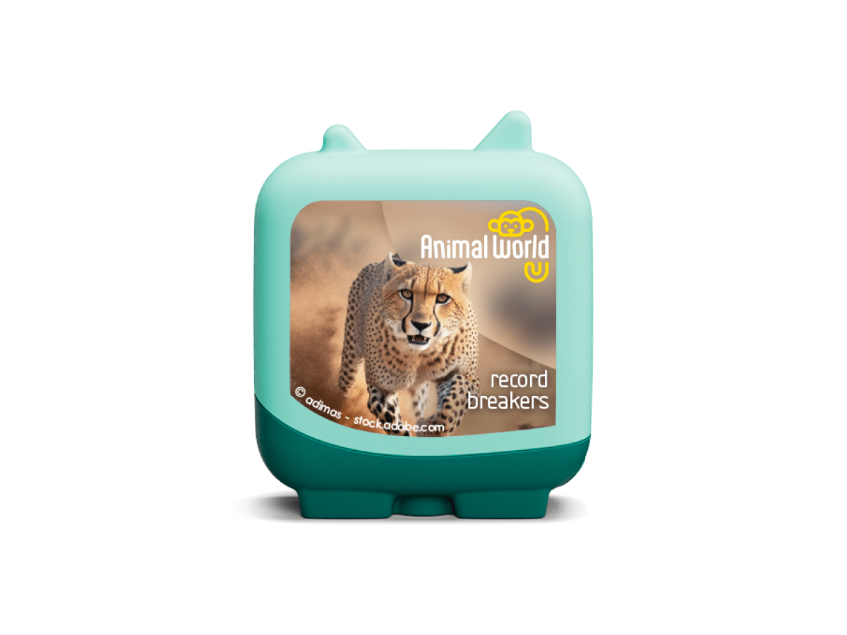 Animal World Cheetah and Blue Whale Clever Tonies - 2 Pack - Image 4