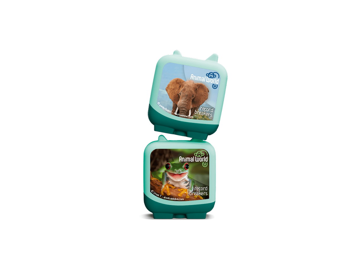 Animal World Elephant and Frog Clever Tonies - 2 Pack - Image 2