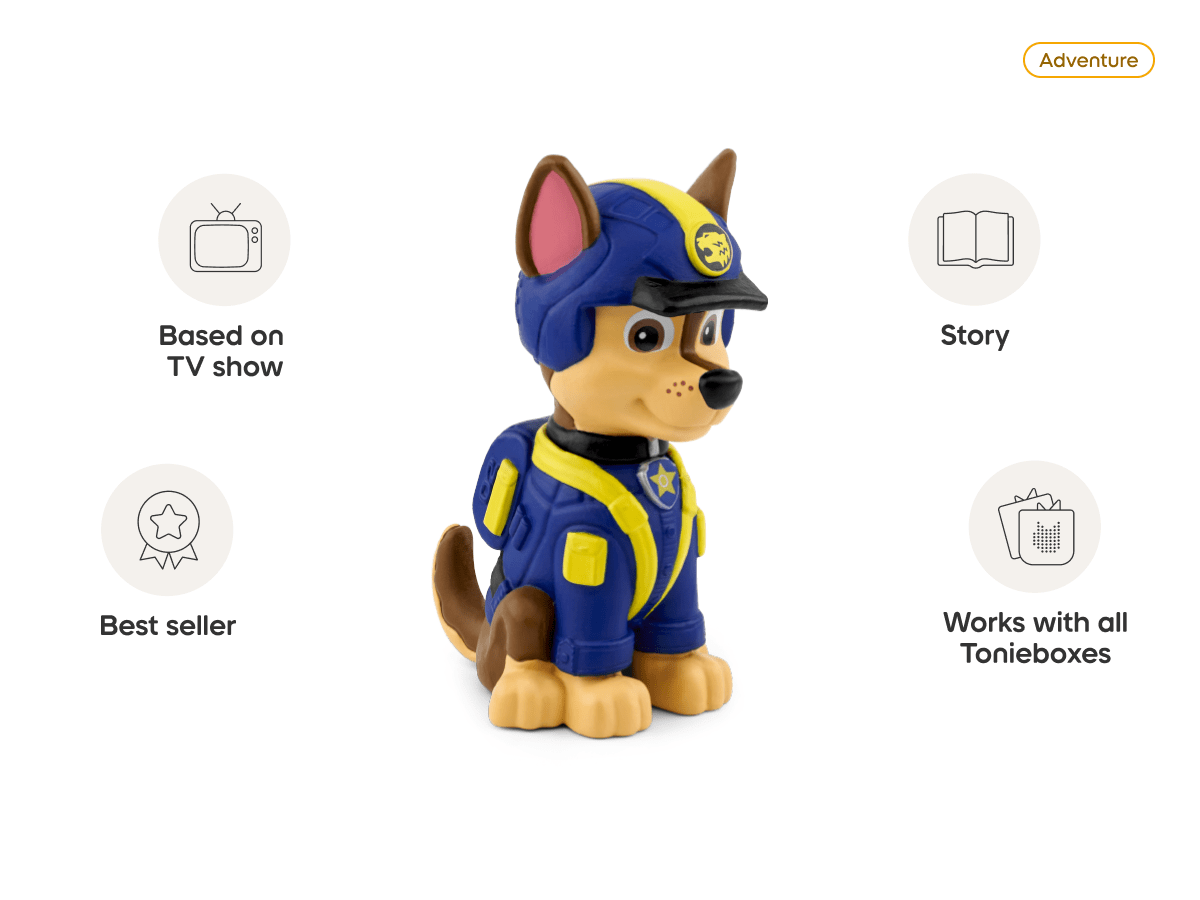 PAW Patrol Jungle Pups: Chase Tonie - Image 7