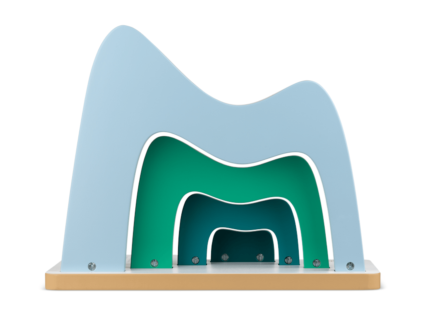 Large Tabletop Shelf: Mountain - Image 6