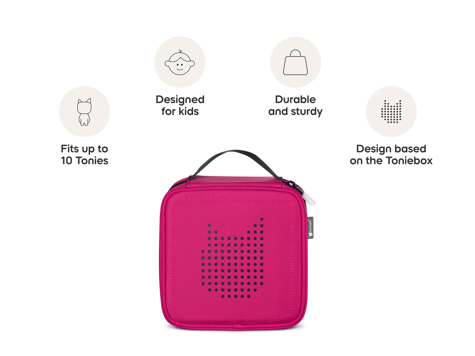 Carrying Case for Tonies - Pink - Image 4