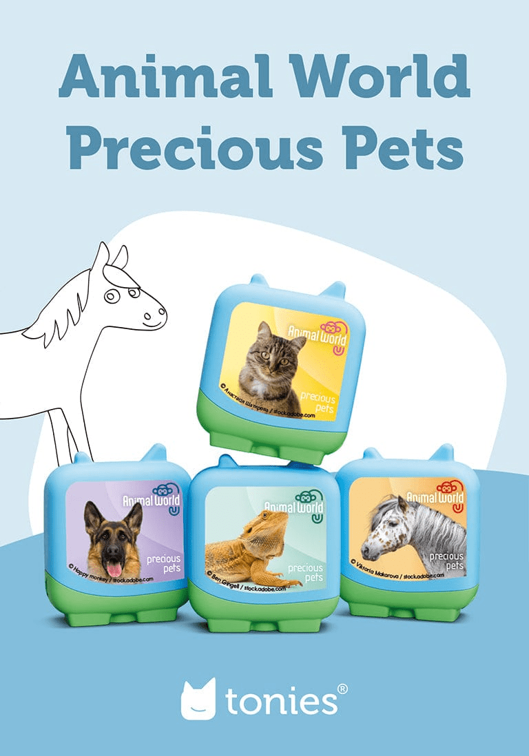 Animal World Precious Pets Clever Tonies - 4 Pack - Image 2
