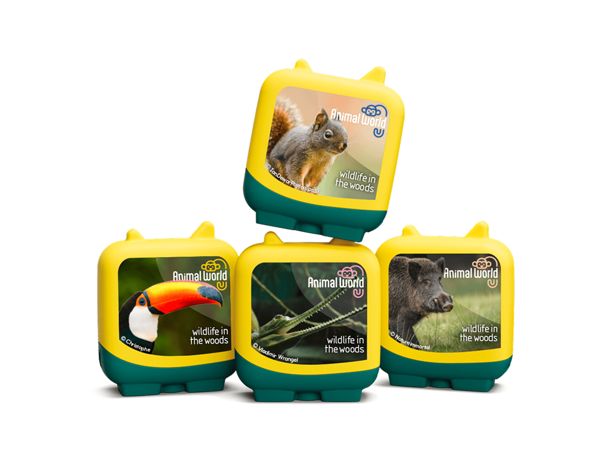 Animal World Wildlife in the Woods Clever Tonies - 4 Pack - Image 3
