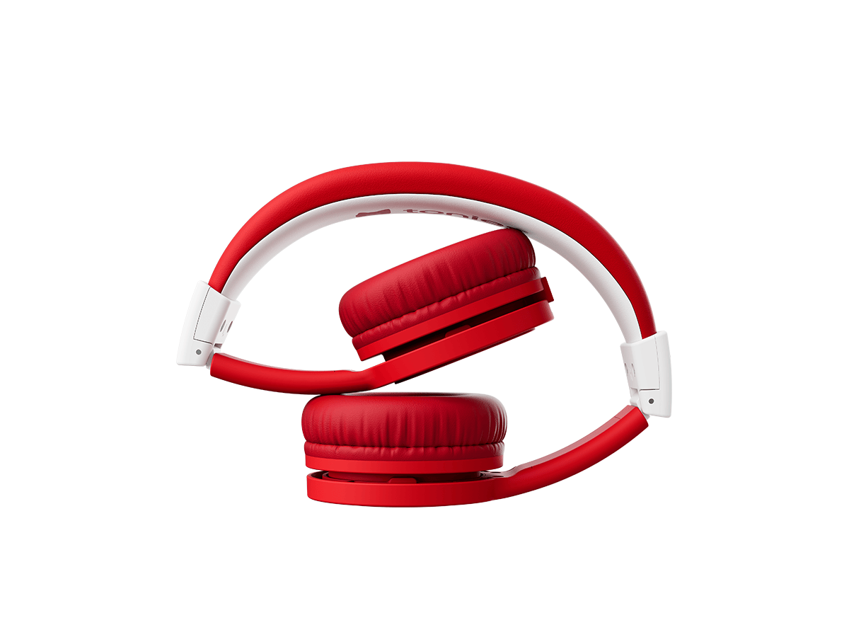 Wired Headphones: Sunset Red - Image 3